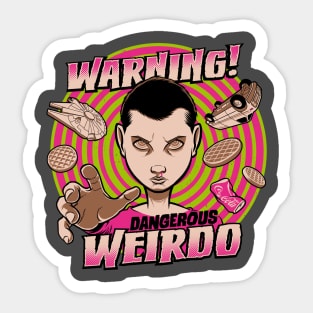 Strange Weirdo Sticker